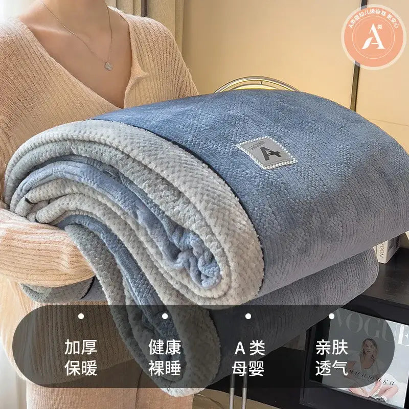 Velvet Plush Bedroom Blanket