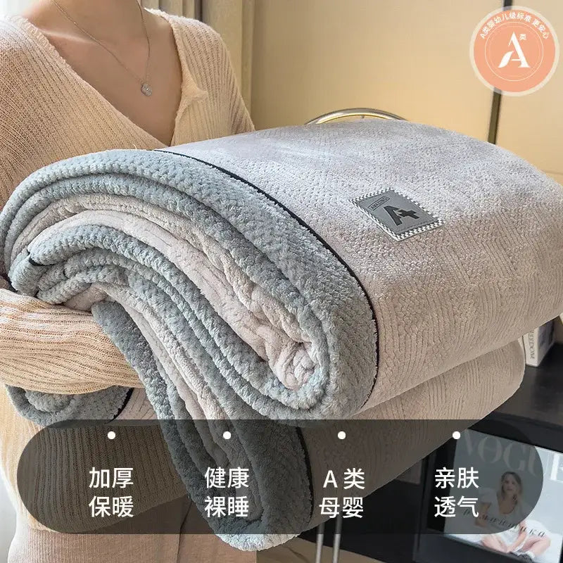 Velvet Plush Bedroom Blanket