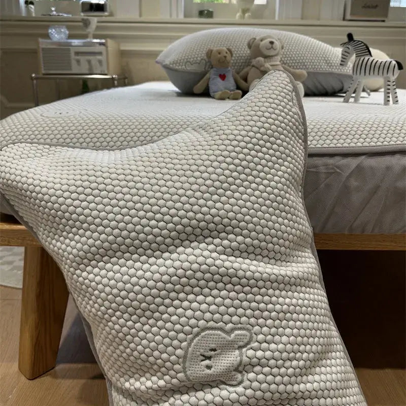 Beige Honeycomb Sheet Set