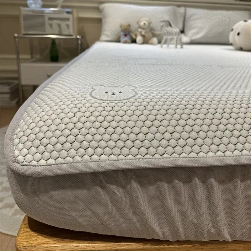 Beige Honeycomb Sheet Set