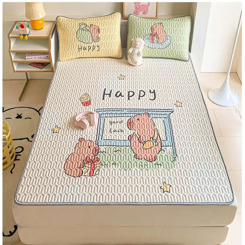 Cartoon Latex Bed Sheets