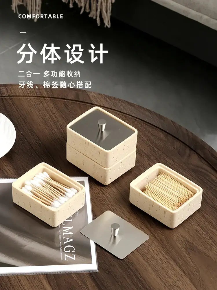 Stone Double Jewelry Organizer