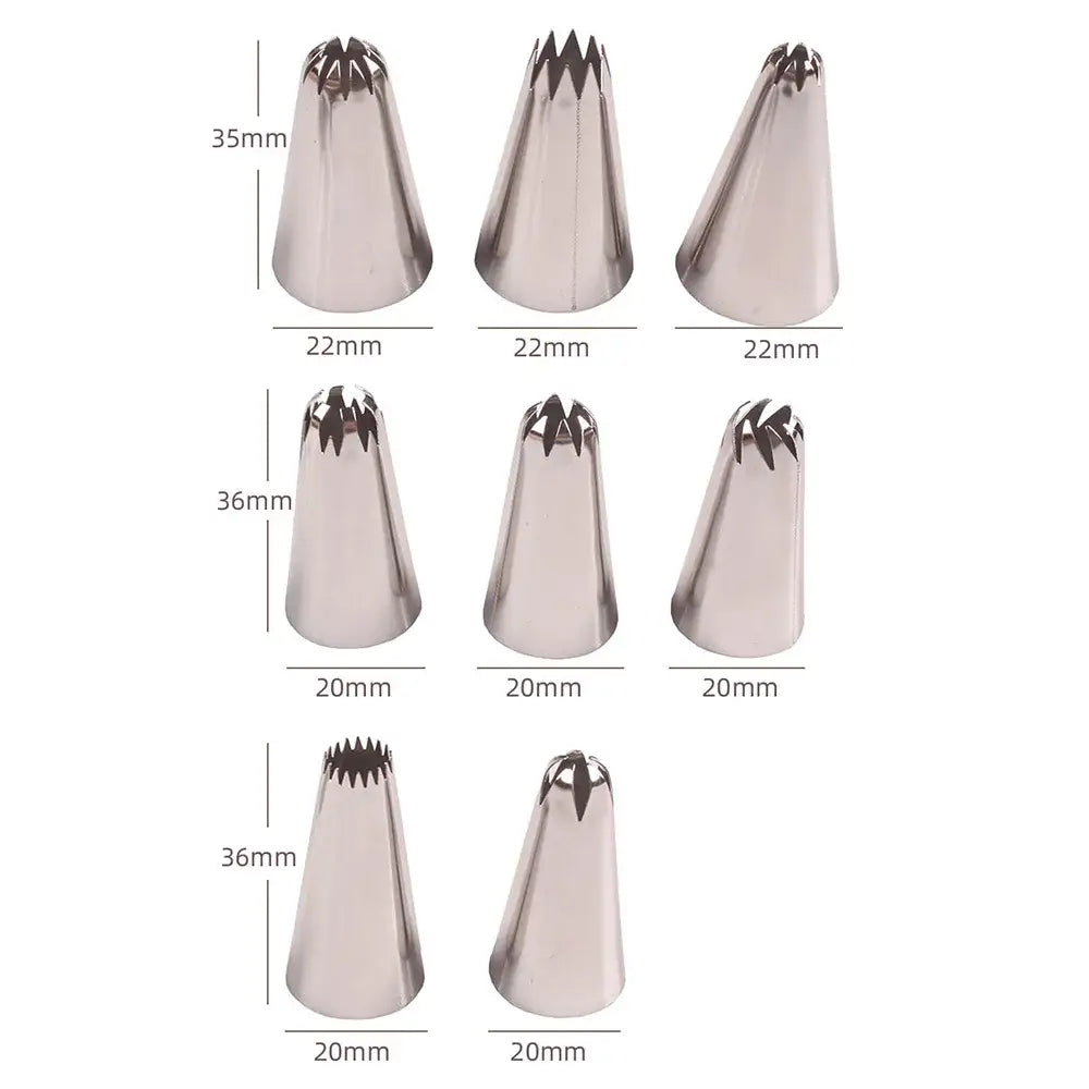 Stainless Steel Pastry Nozzles
