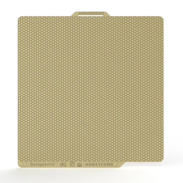 Biqu Panda Designer Series Build Plate for Bambu Labs P1, P2, A1 and X1 - Double Sided Honeycomb and Houdstooth