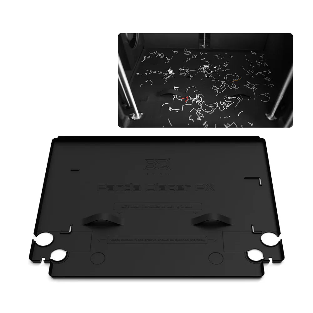 BIQU Panda Diaper - 3D Printer Debris Catcher Waste Pads Reusable Easy Clean Full Coverage for Bambu Lab X1/P1