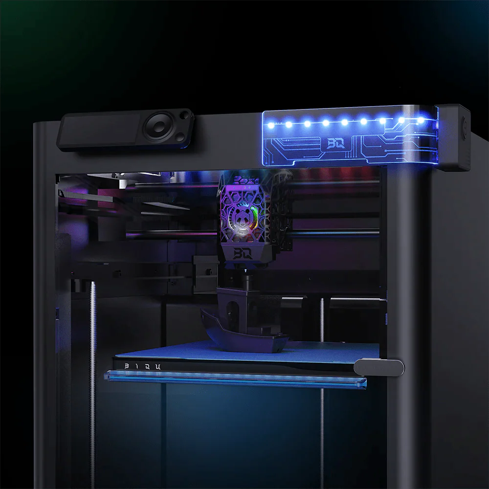 BIQU Panda Jetpack V2 RGB Lightweight Hollow Design Bambu Extruder Front Cover for Bambu X1 and P1