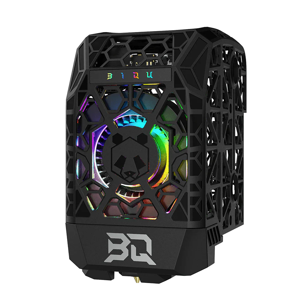 BIQU Panda Jetpack V2 RGB Lightweight Hollow Design Bambu Extruder Front Cover for Bambu X1 and P1