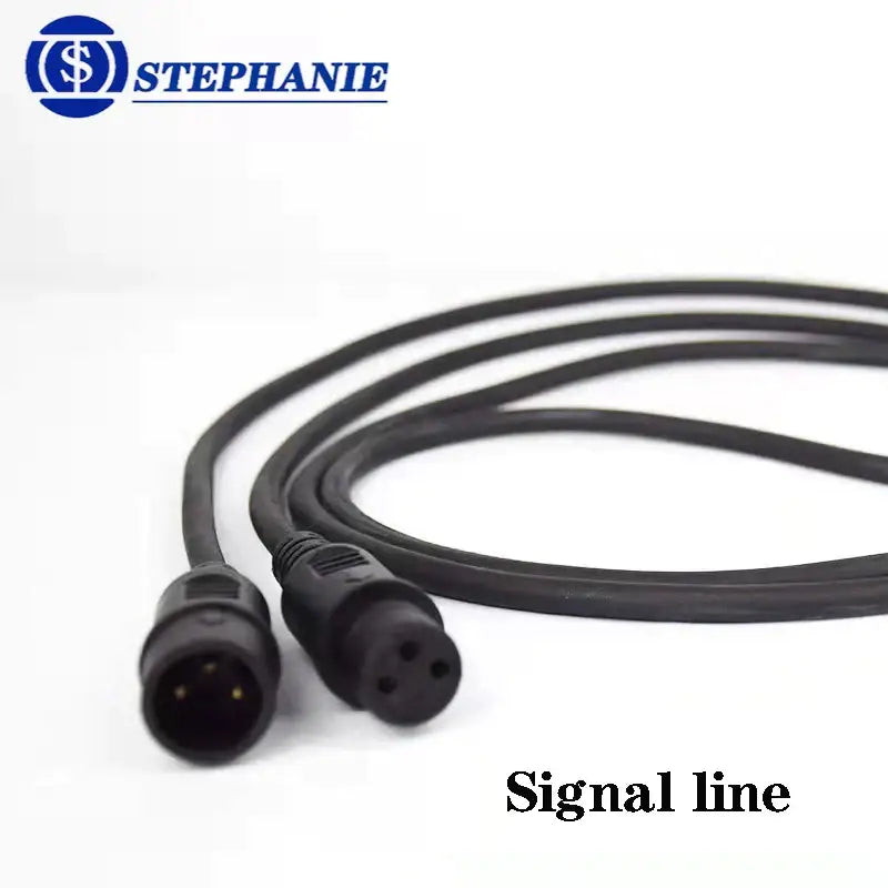 Black DMX Cable Connector