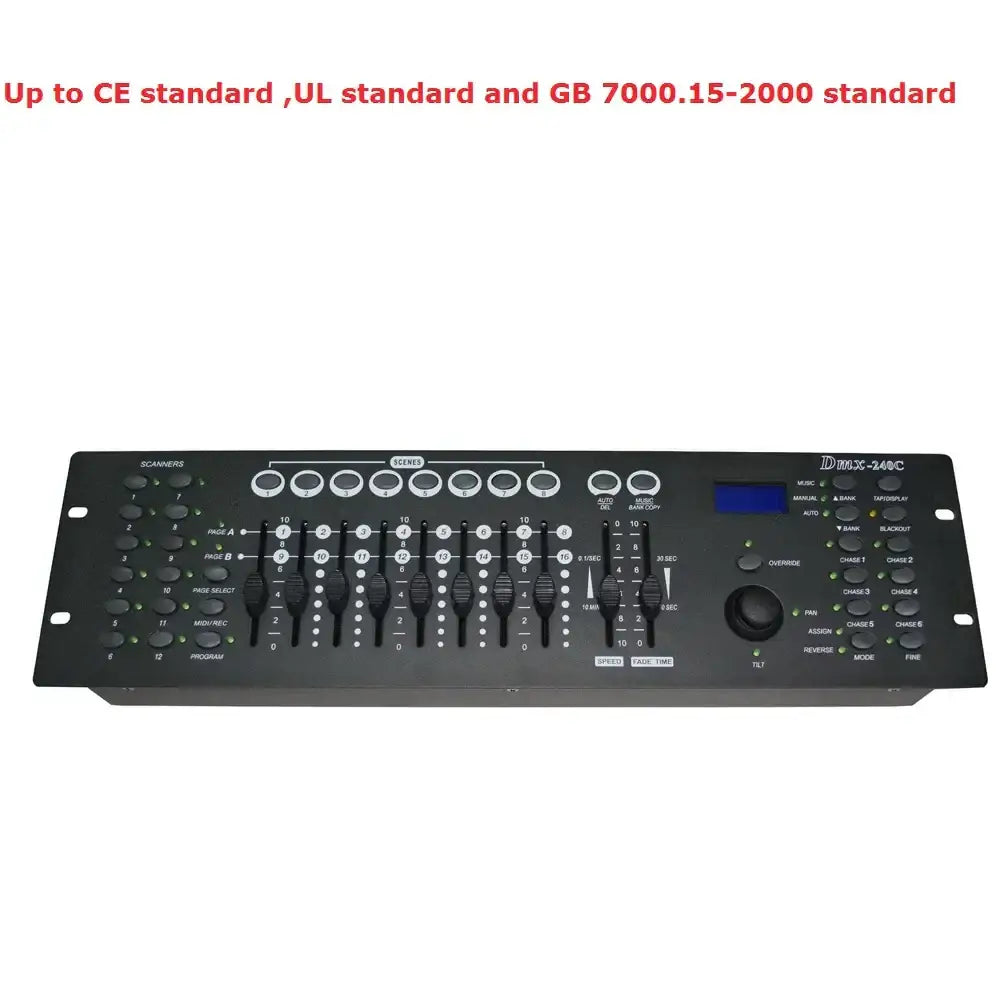 Black DMX Lighting Controller
