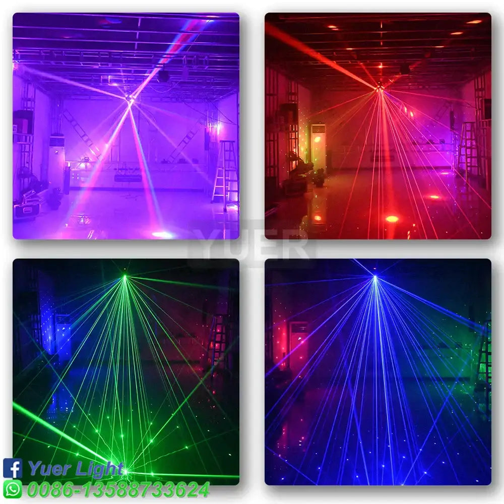 Black Laser Moving Light