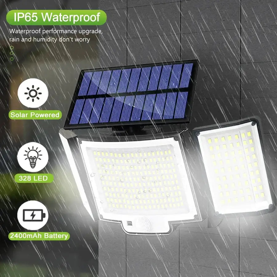 Solar Motion Wall Lamp