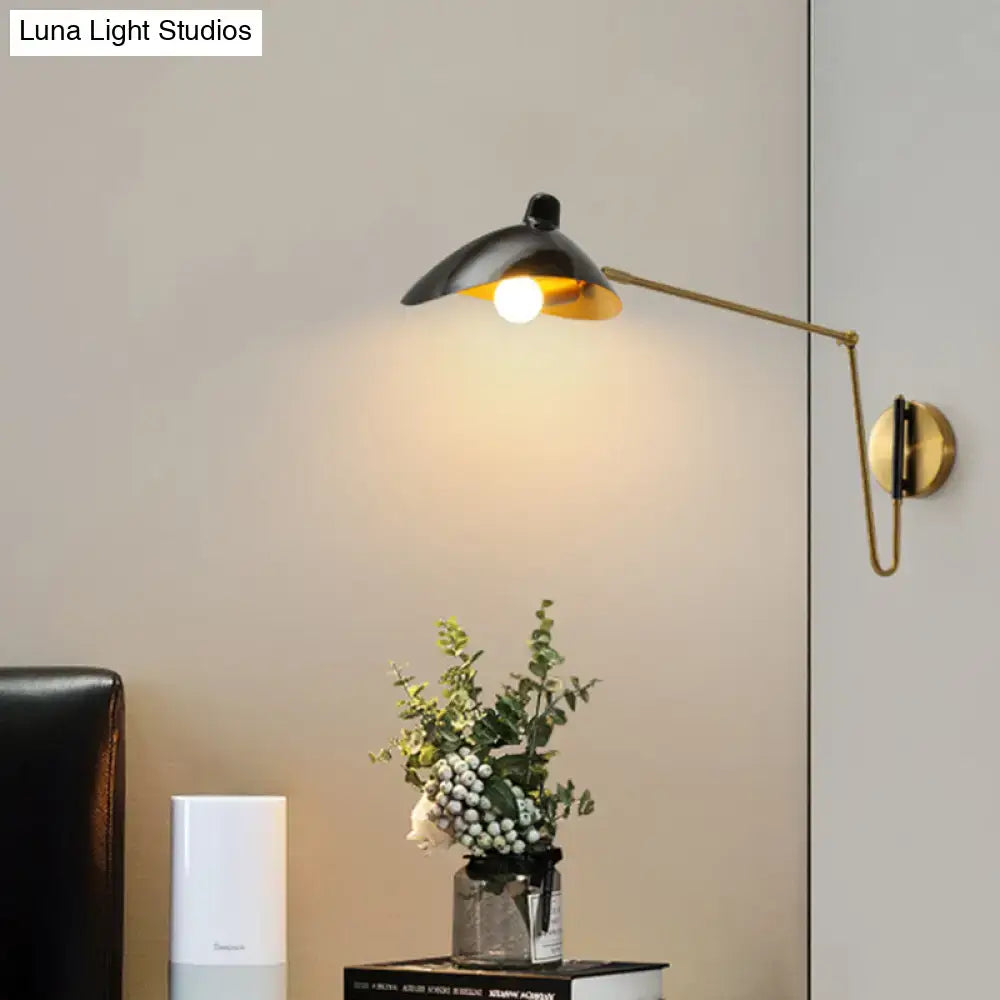 Brass Adjustable Wall Sconce