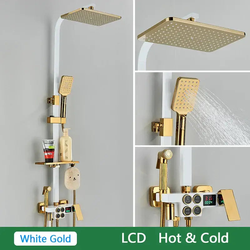 Brass Thermostatic Shower Set