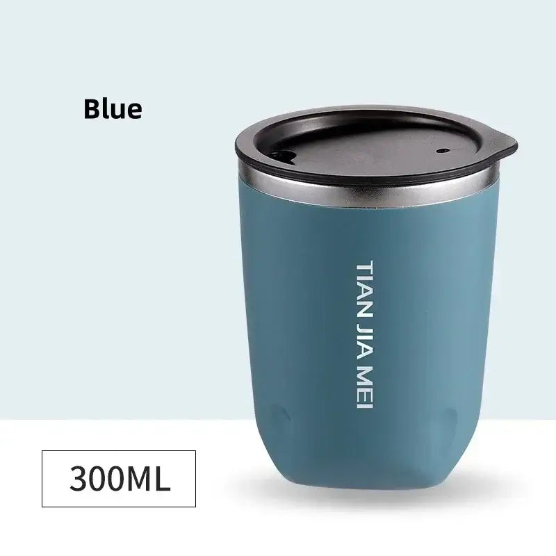 Black Stainless Travel Flask