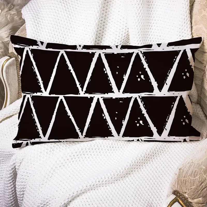 Wave Line Pillowcase Set Bedroom Decor