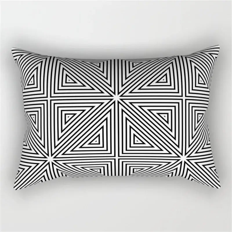 Wave Line Pillowcase Set Bedroom Decor