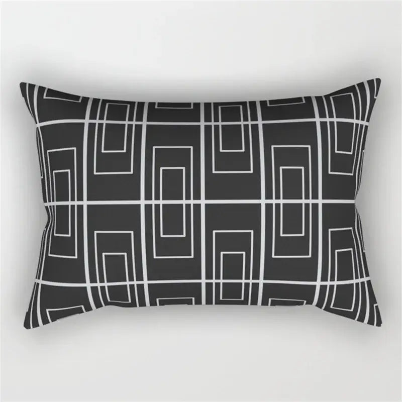 Wave Line Pillowcase Set Bedroom Decor
