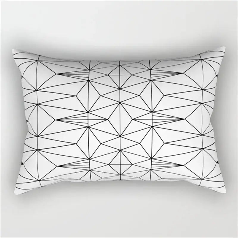 Wave Line Pillowcase Set Bedroom Decor