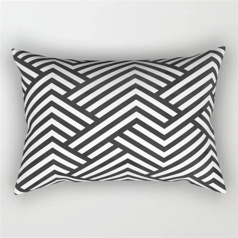 Wave Line Pillowcase Set Bedroom Decor