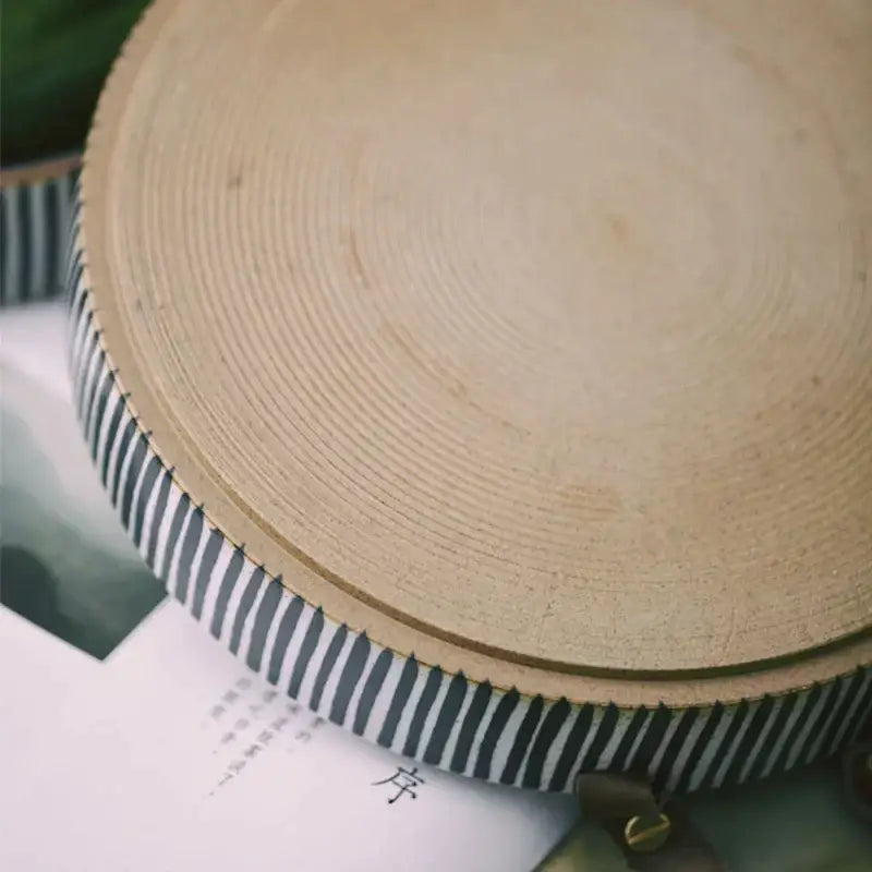 Striped Porcelain Bowl
