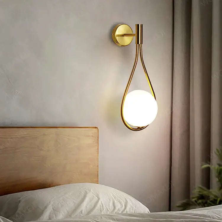 Black Remote Wall Sconce