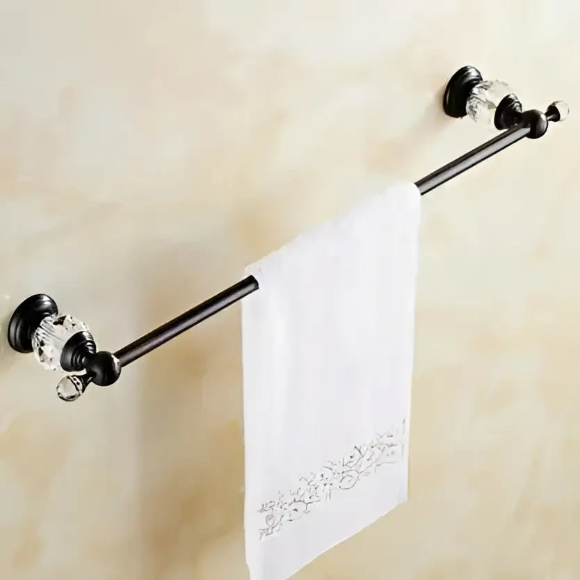 Brass Crystal Bath Accessories