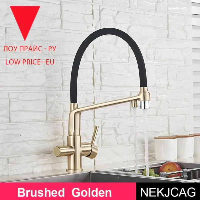 Chrome Pull-Down Faucet