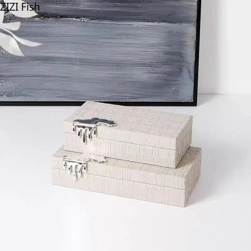 Black Leather Jewelry Box