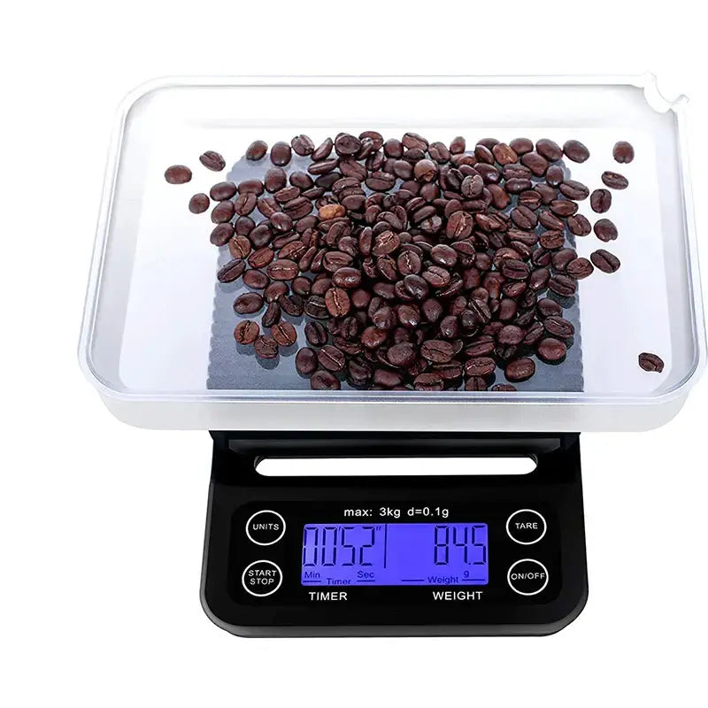 Black Digital Coffee Scale