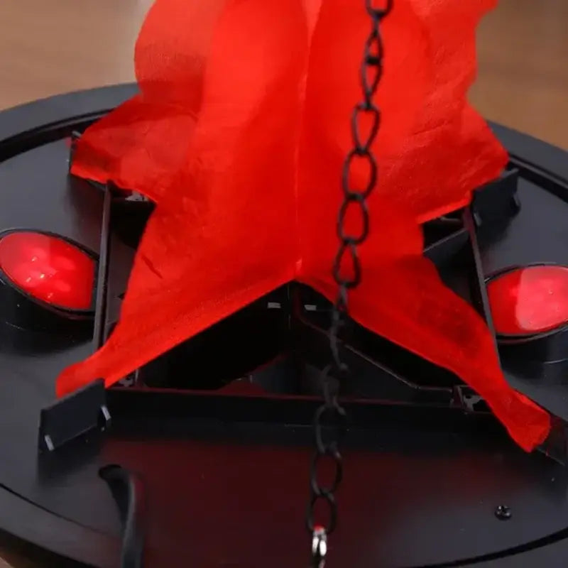 Black Flame Pendant Light