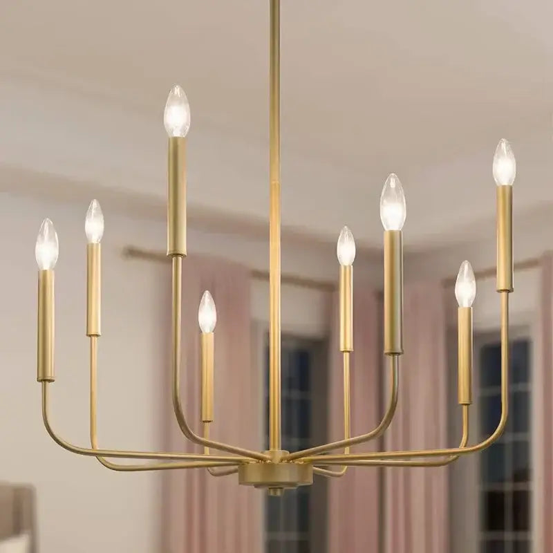 Black Iron Branch Chandelier