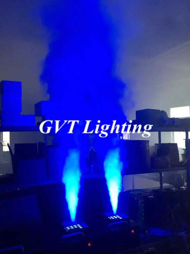 Black LED RGB Smoke Machine