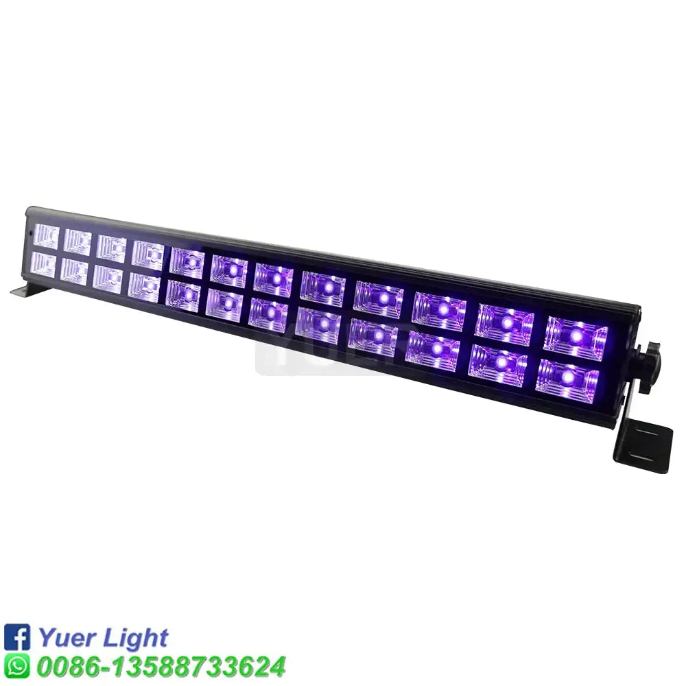 Black LED UV Bar Light