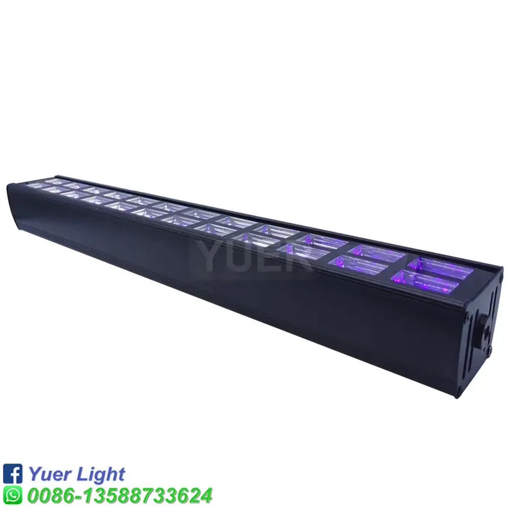 Black LED UV Bar Light