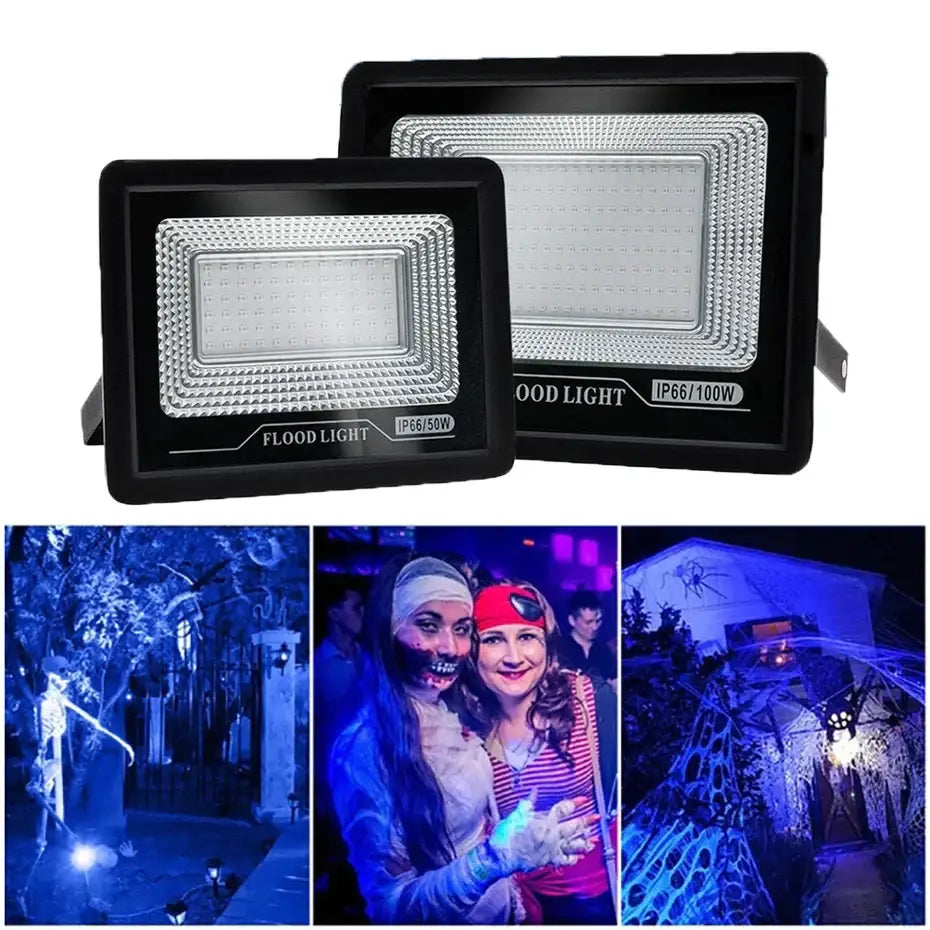 Black LED UV Flood Lamp