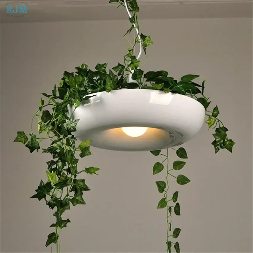 Black Matte Garden Pendant