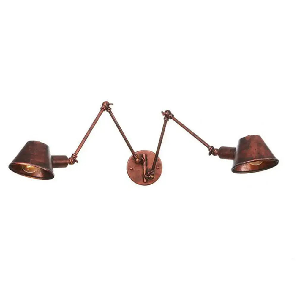 Black Matte Swing Arm Sconce