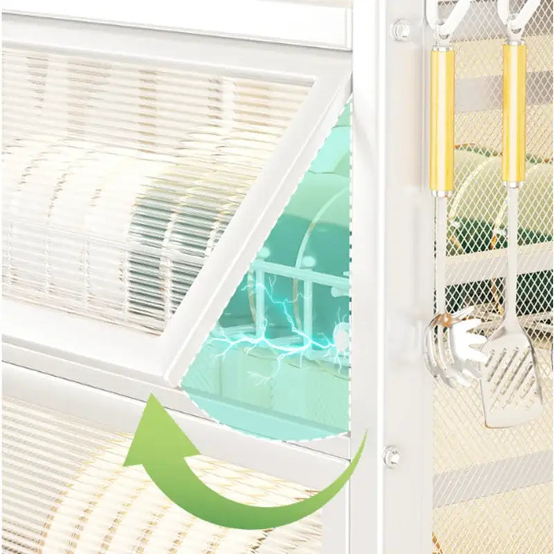 Black Mesh Dish Rack
