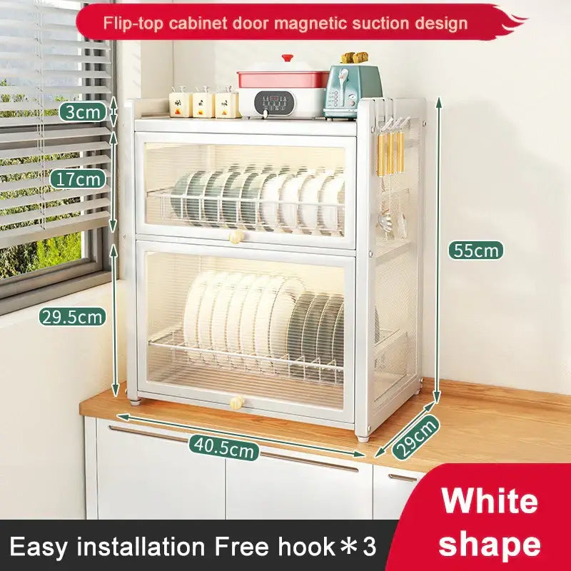 Black Mesh Dish Rack