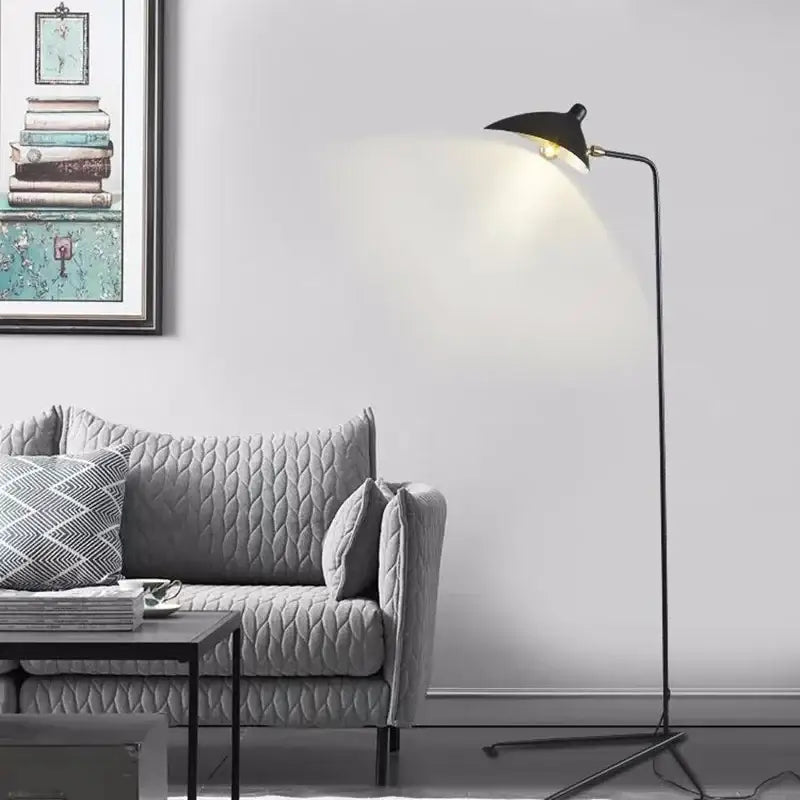 Black 3-Arm Floor Lamp