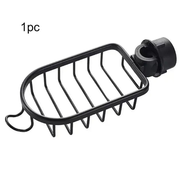Black Metal Shower Caddy
