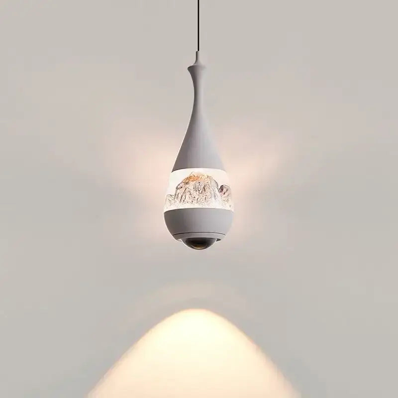 Black Mountain Glass Chandelier