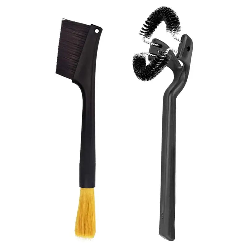 Plastic Espresso Brush Set
