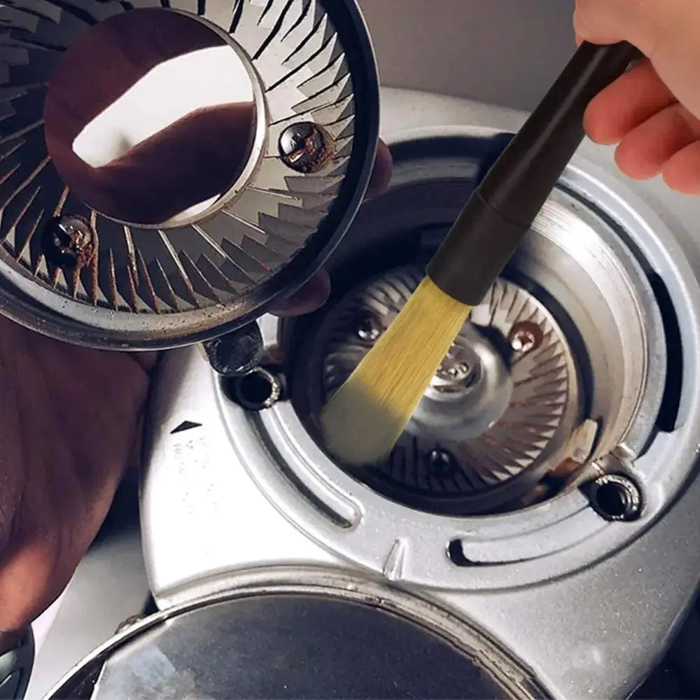 Plastic Espresso Brush Set