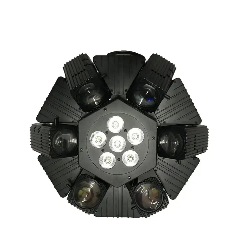 Black LED Rotating Beam Light