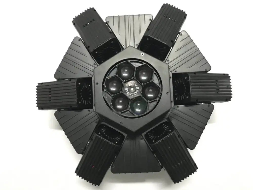Black LED Rotating Beam Light