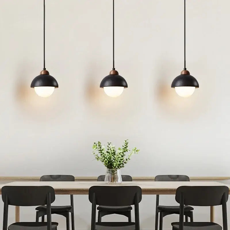 Black Wabi Sabi Pendant Light