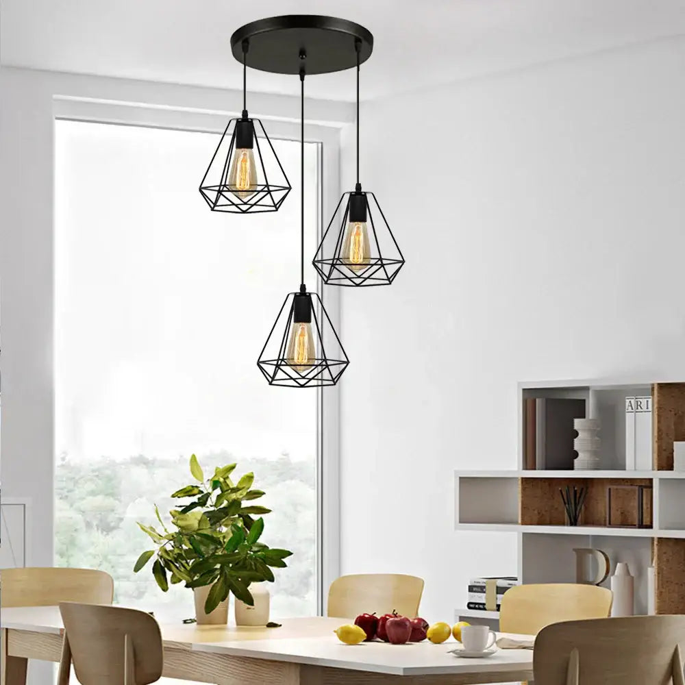 Black White Pendant Canopy