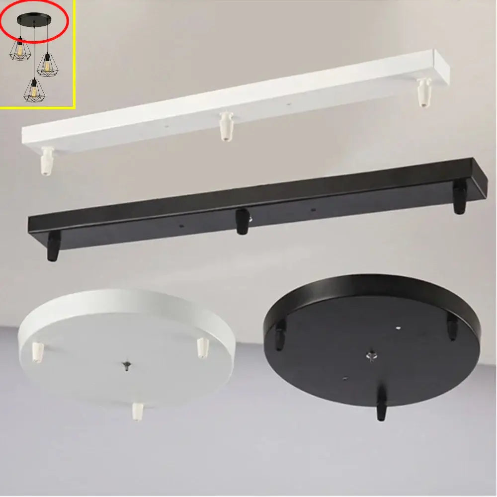 Black White Pendant Canopy