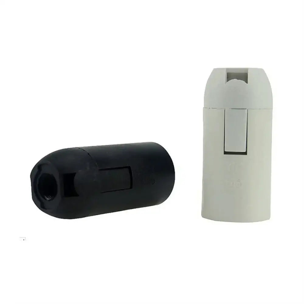 Black White Lamp Socket